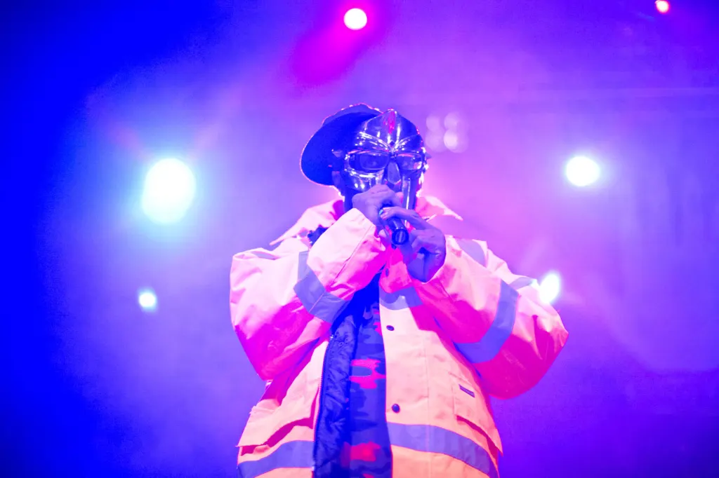 MF DOOM performing at HMV Forum, London